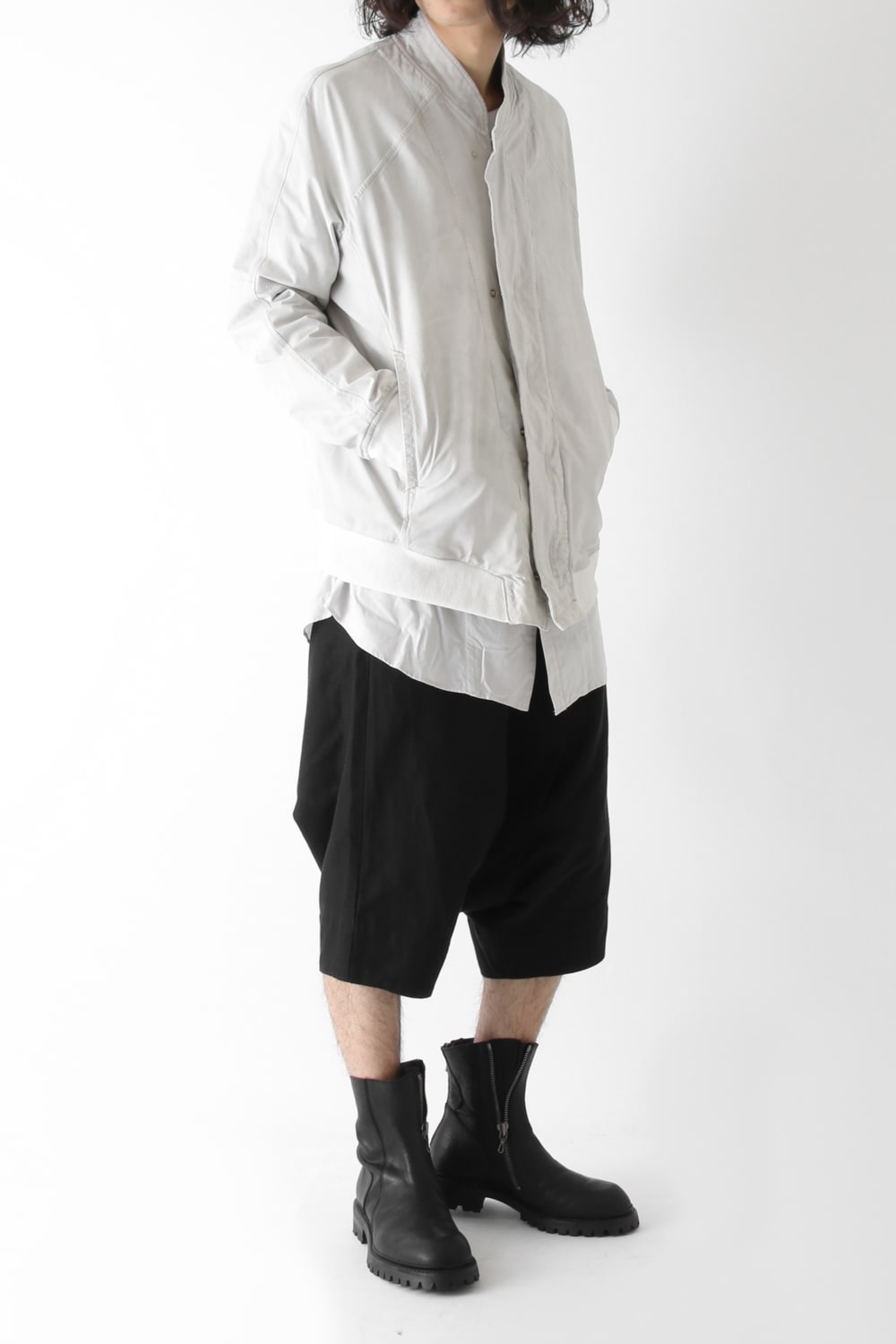 SEAMED BOMBER JACKET