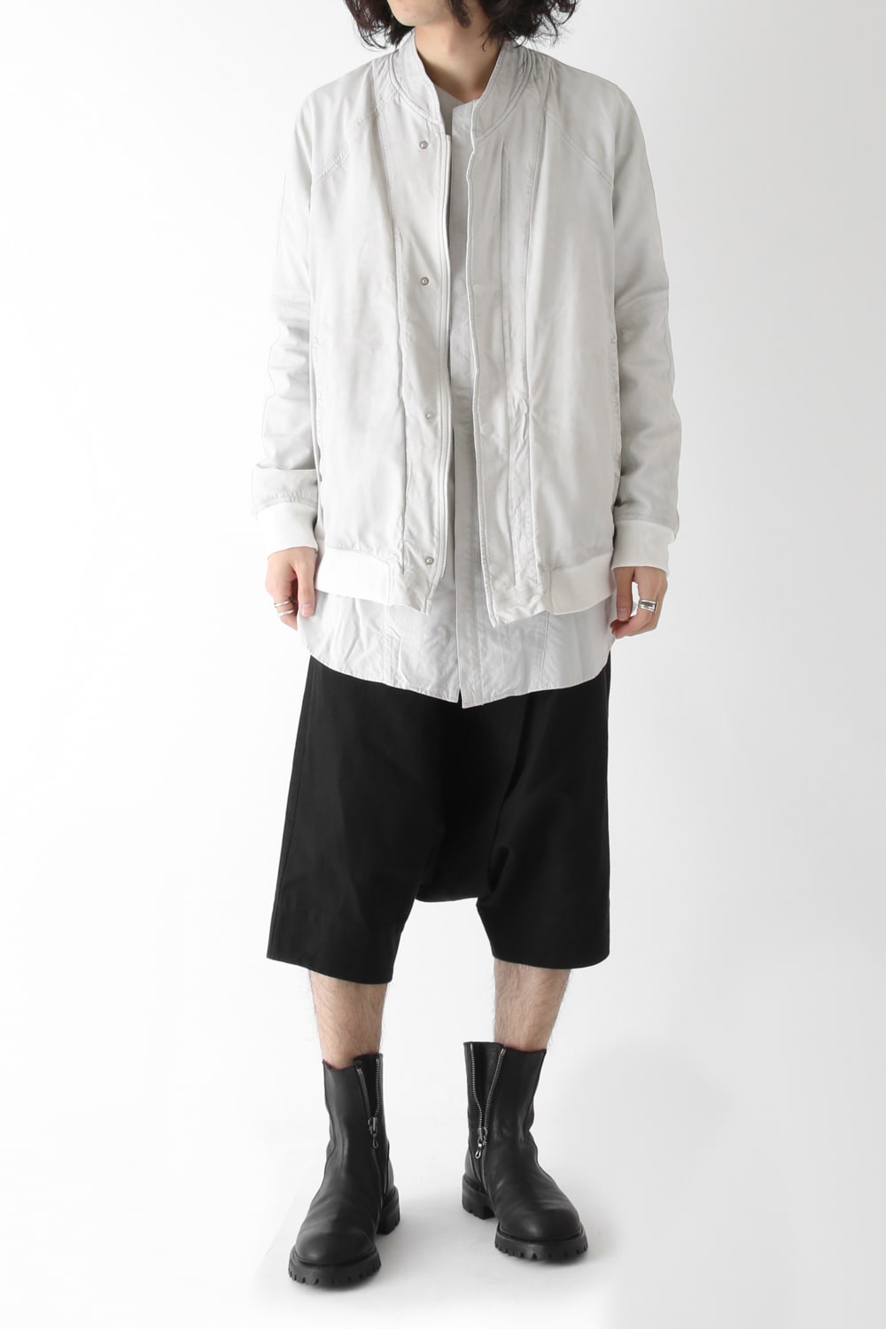 SEAMED BOMBER JACKET