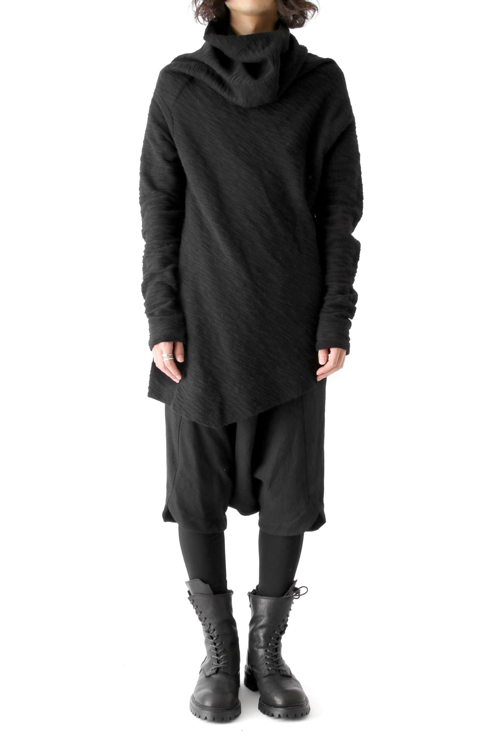 SEAMED OVER CROTCH PANTS