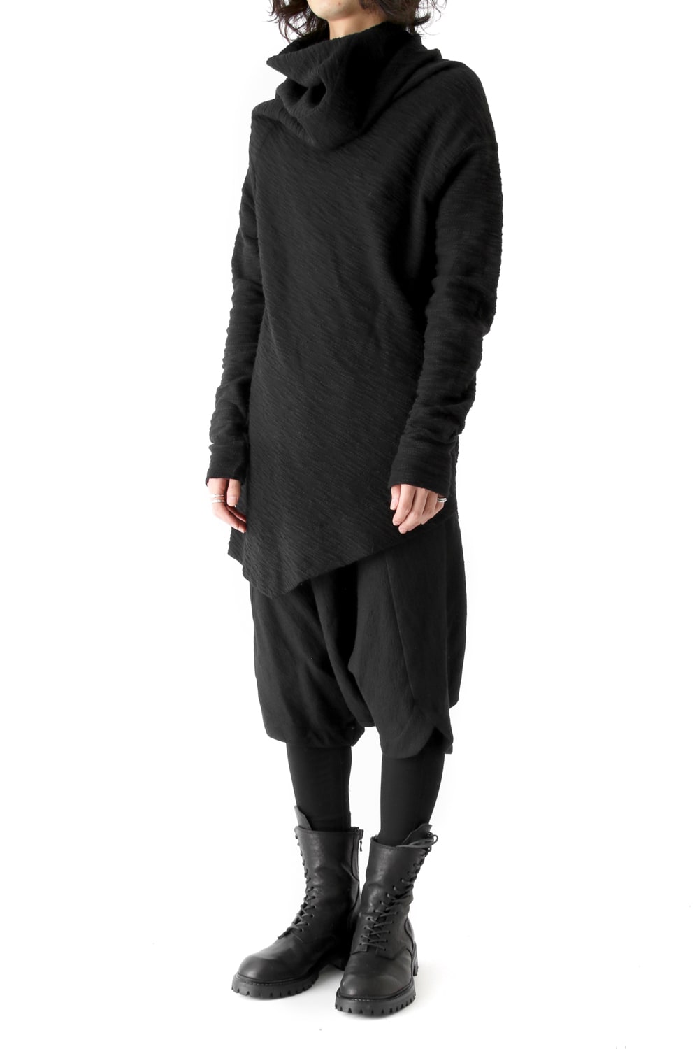 SEAMED OVER CROTCH PANTS