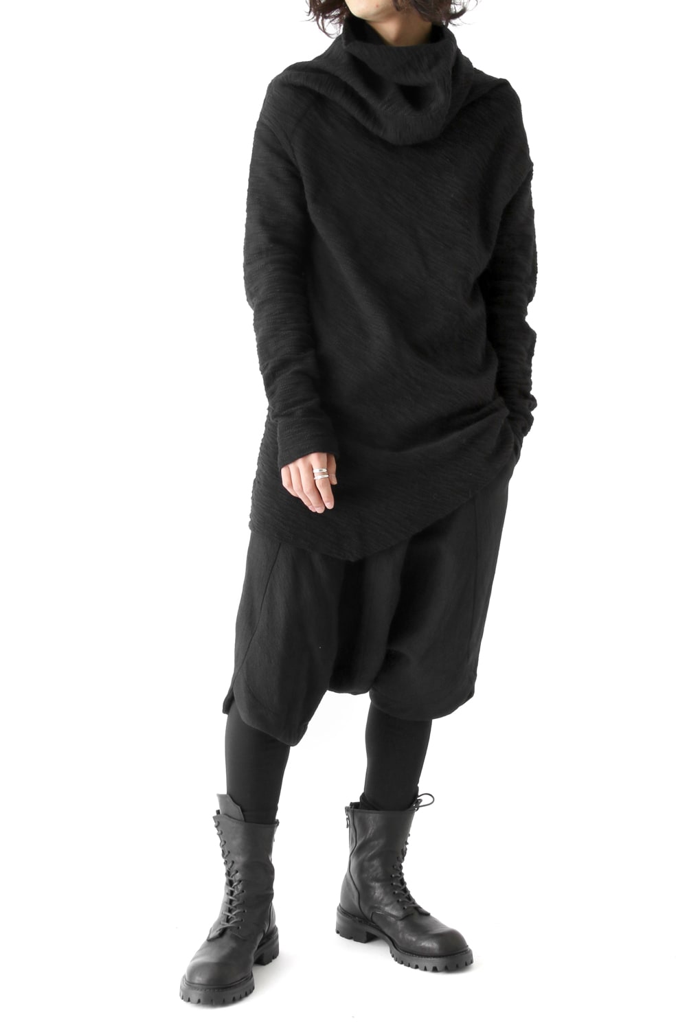 SEAMED OVER CROTCH PANTS