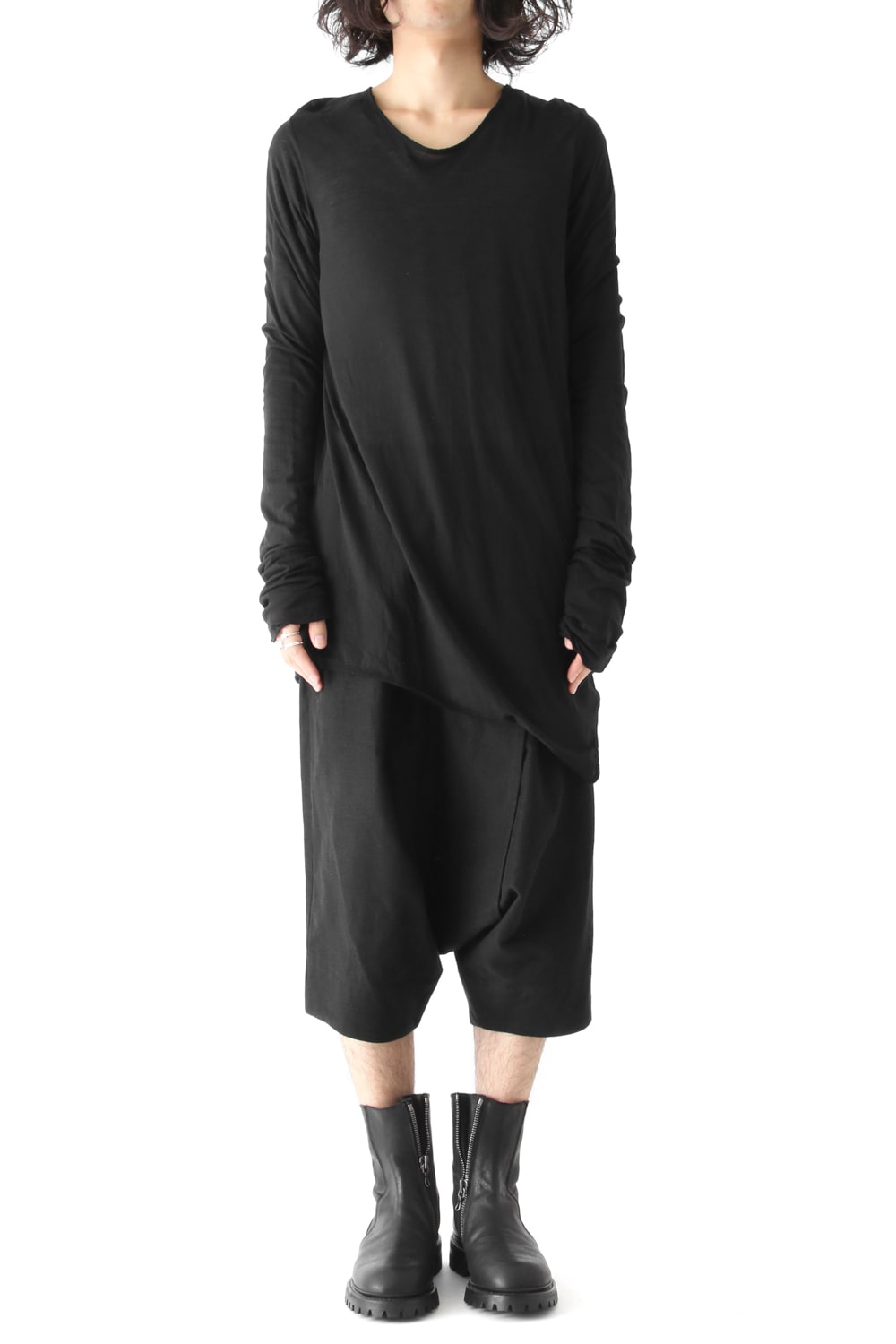 OVER FLY CROTCH TROUSERS