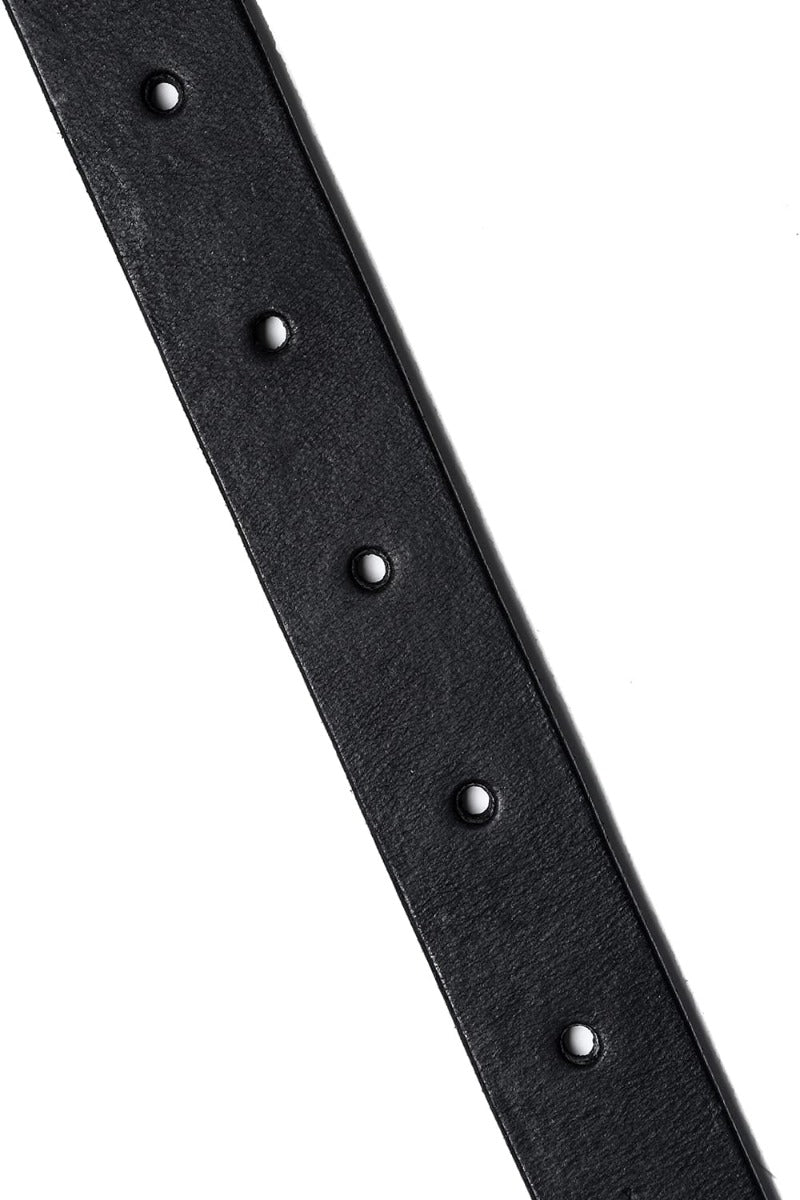 Belt GUIDI Cow leather 25mm Black