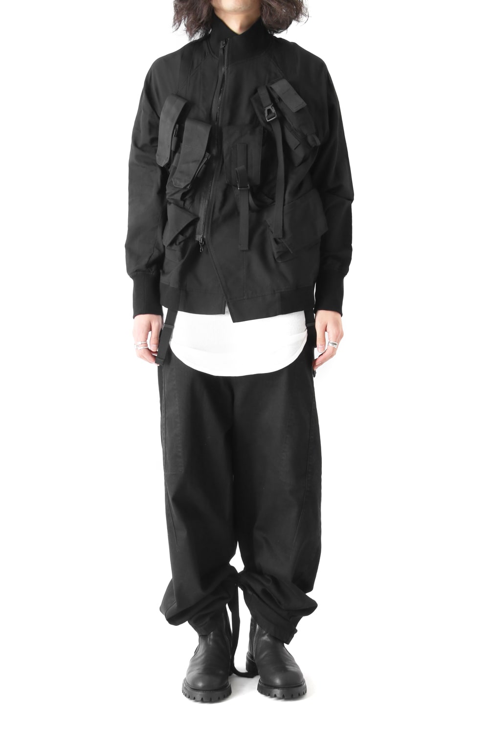 WEBBING BAGGY PANTS - JULIUS