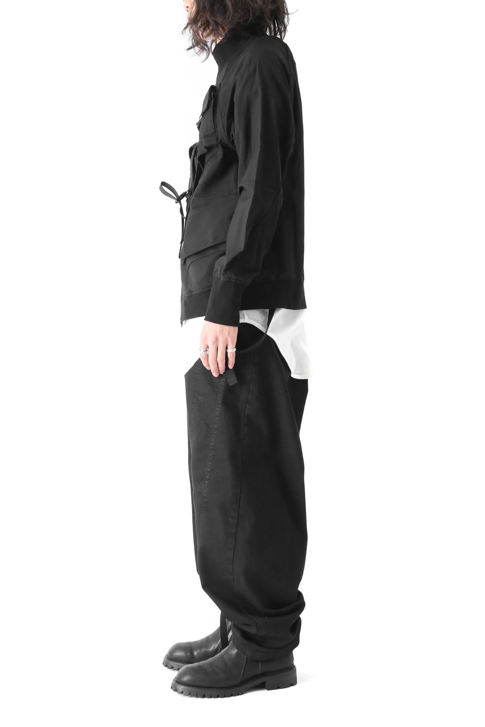 WEBBING BAGGY PANTS - JULIUS