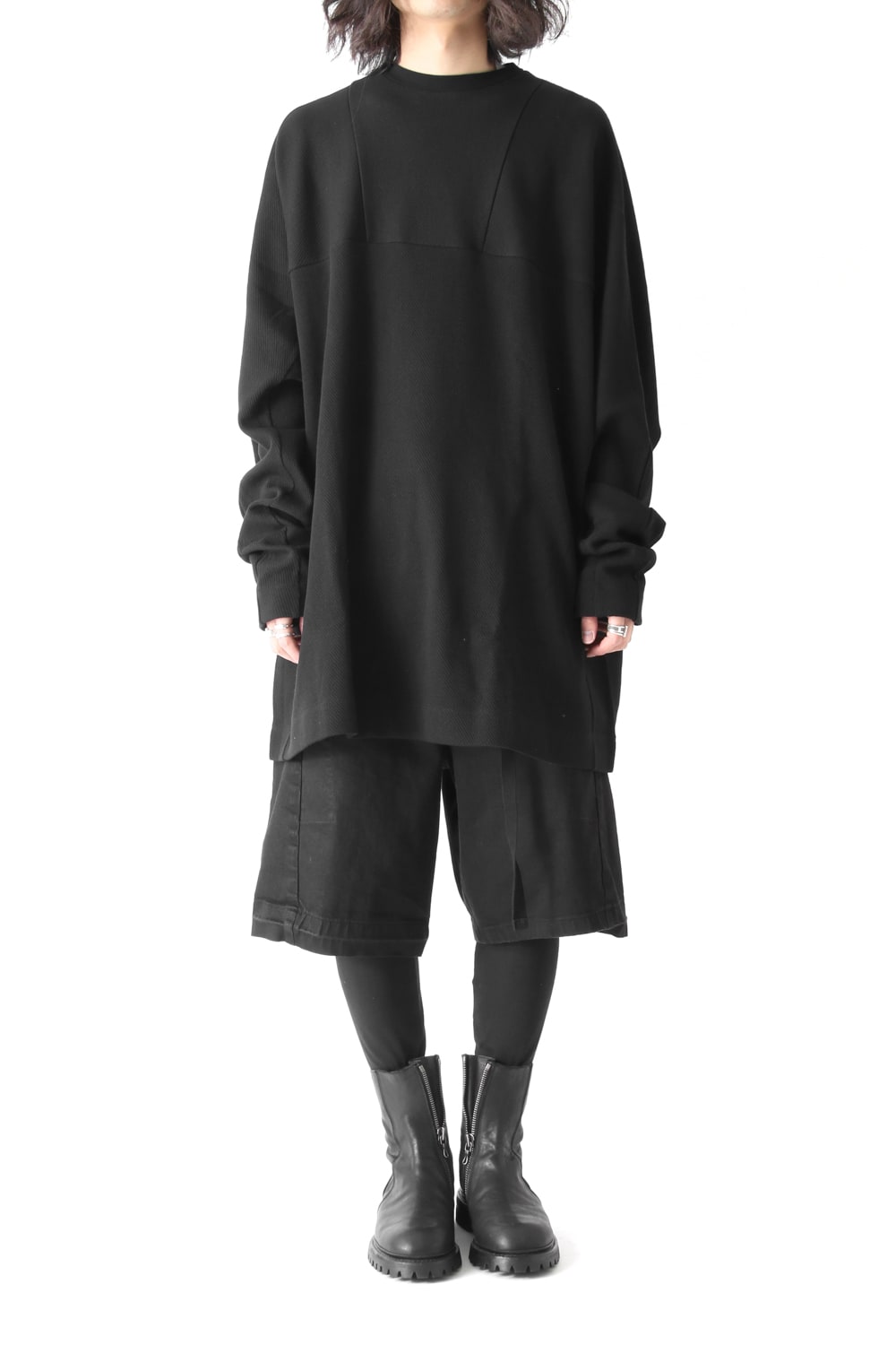 RANDOM WEBBING BAGGY SHORT PANTS - JULIUS