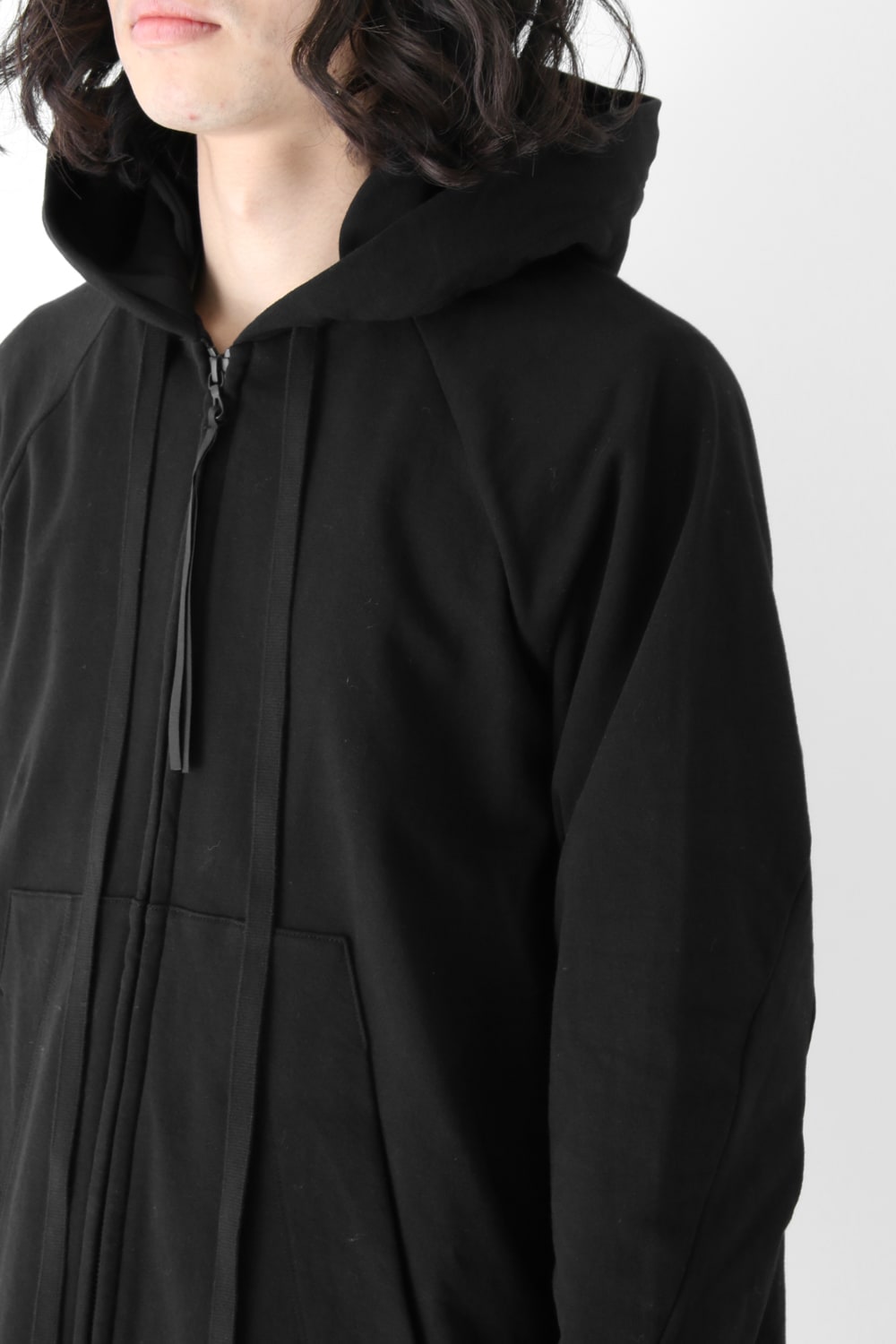 W STRAP LONG HOODIE - JULIUS