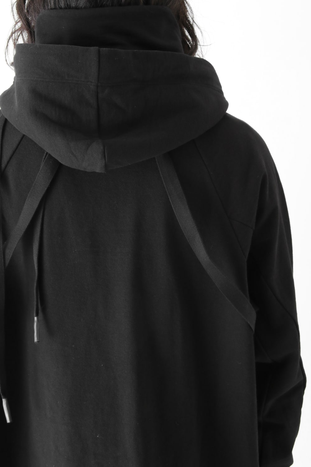 W STRAP LONG HOODIE - JULIUS