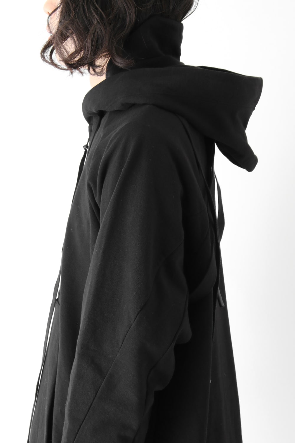 W STRAP LONG HOODIE - JULIUS