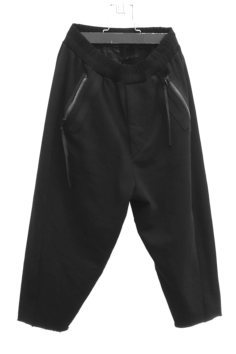 WEBBING CROPPED BAGGY PANTS - JULIUS