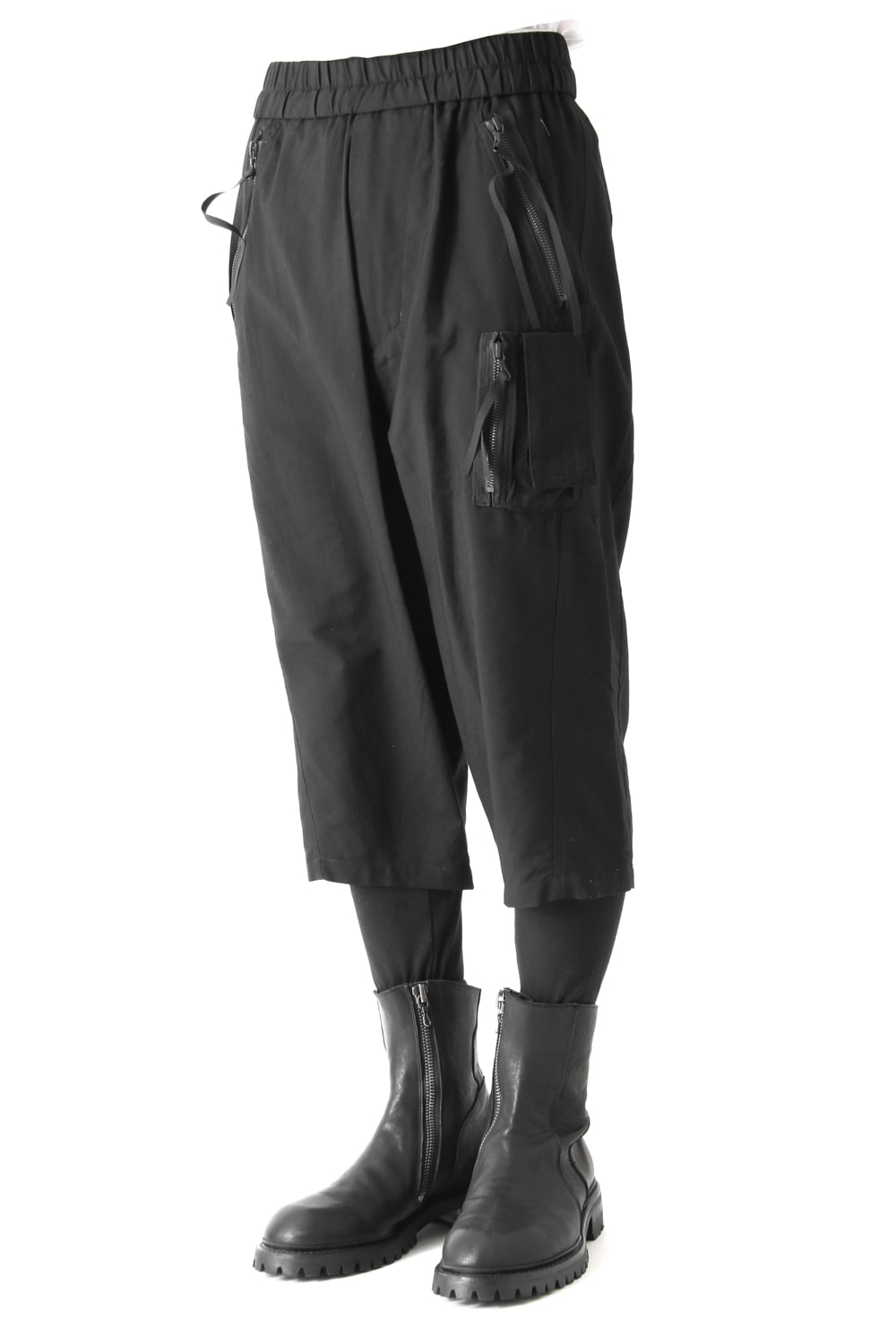 TACTICAL CROPPED BAGGY PANTS - JULIUS