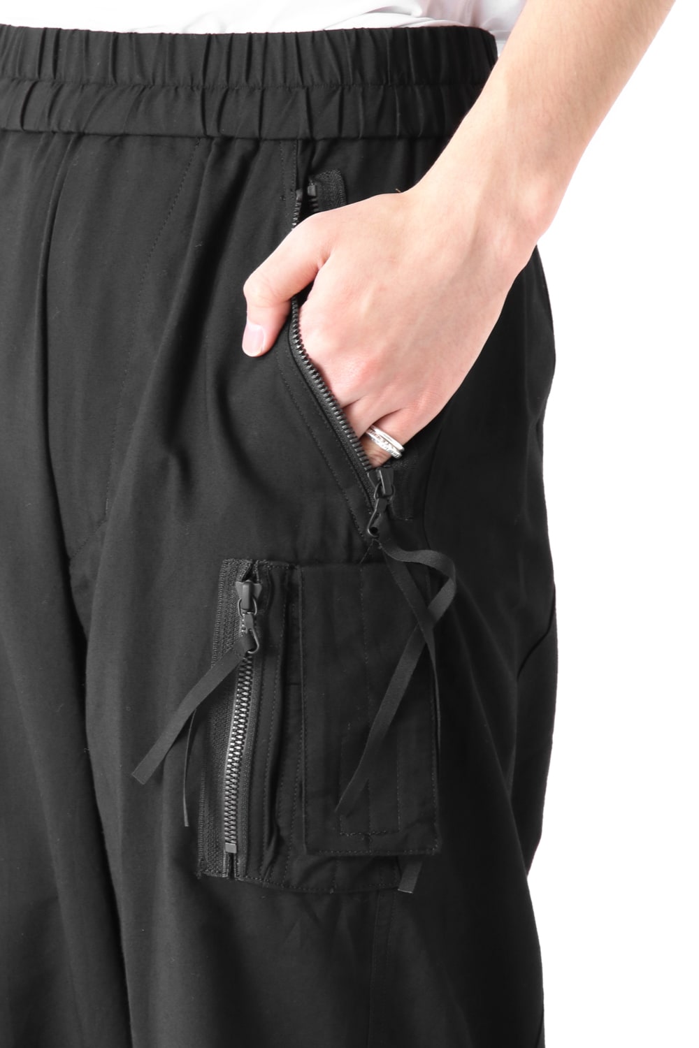 TACTICAL CROPPED BAGGY PANTS - JULIUS