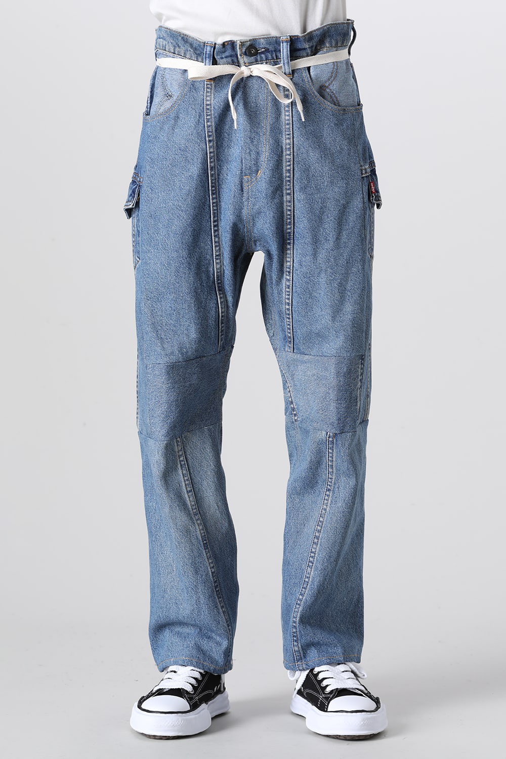 Denim Cargo Pants - L1