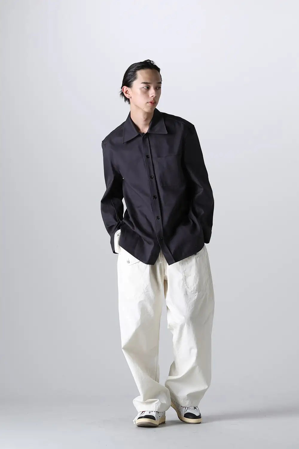 Twisted Cocoon Overshirt