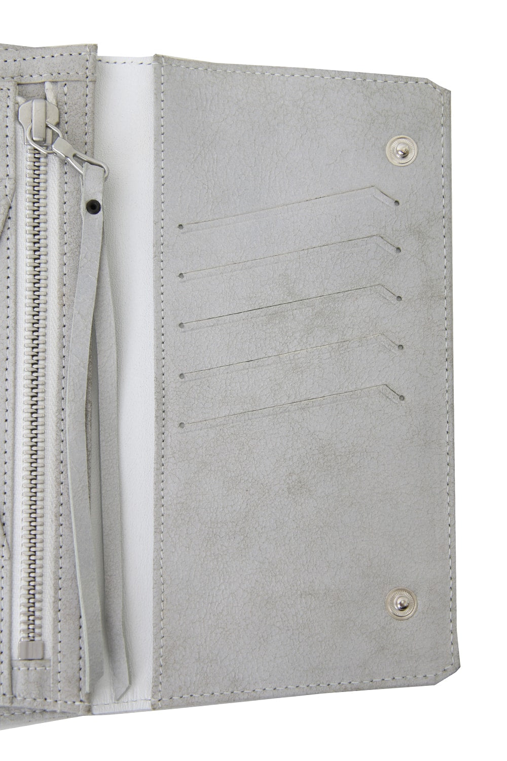 Polygon Wallet (COATED GOAT SUEDE)