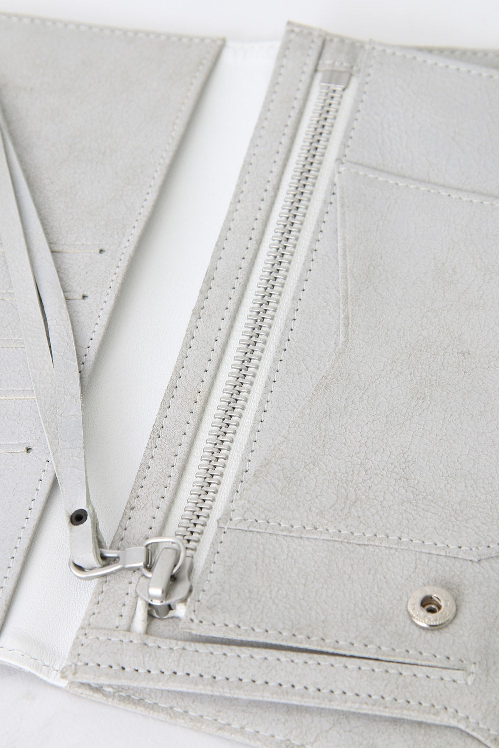 Polygon Wallet (COATED GOAT SUEDE)