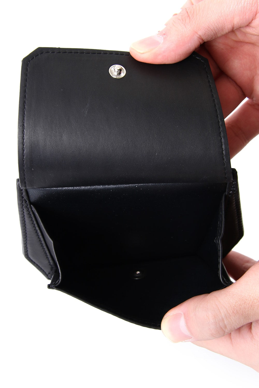 Polygon Coin & Card Case (CALF NUBACK)