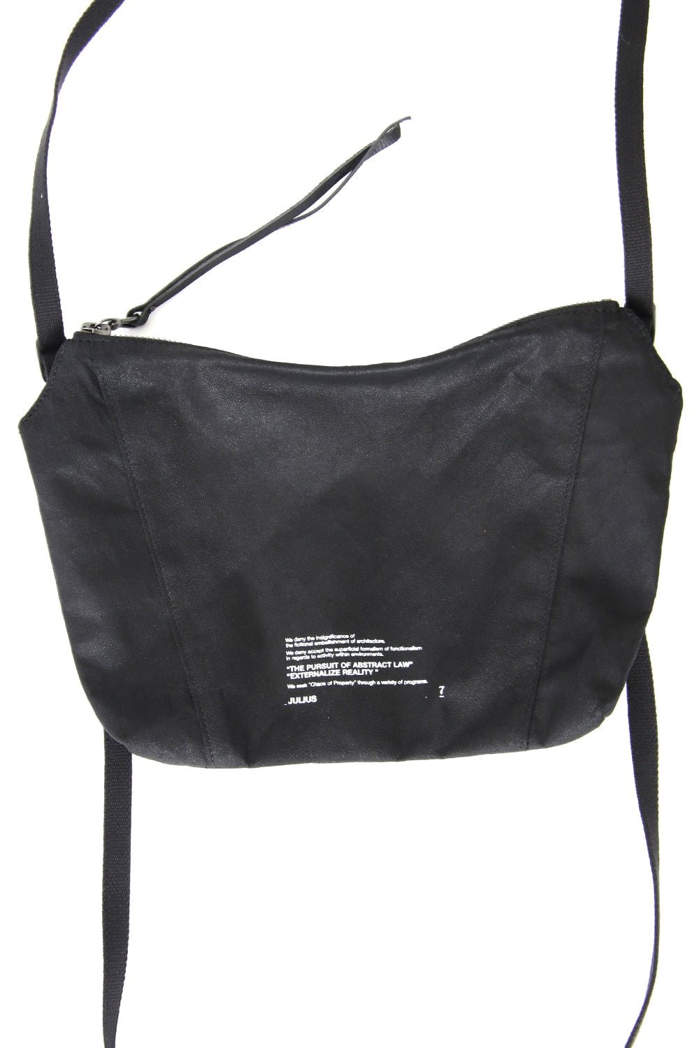 Polygon Musette Bag (COATED DEER SUEDE)