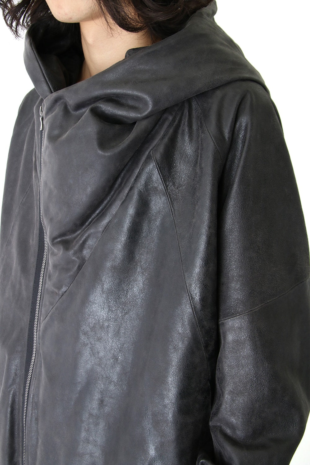 Geometric Hooded Jacket