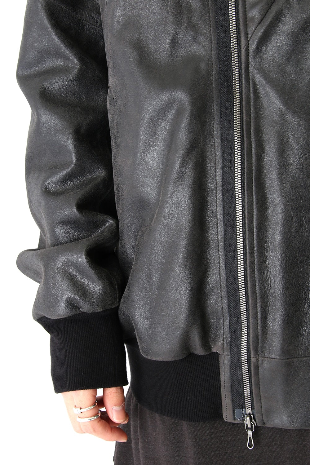 Geometric Hooded Jacket