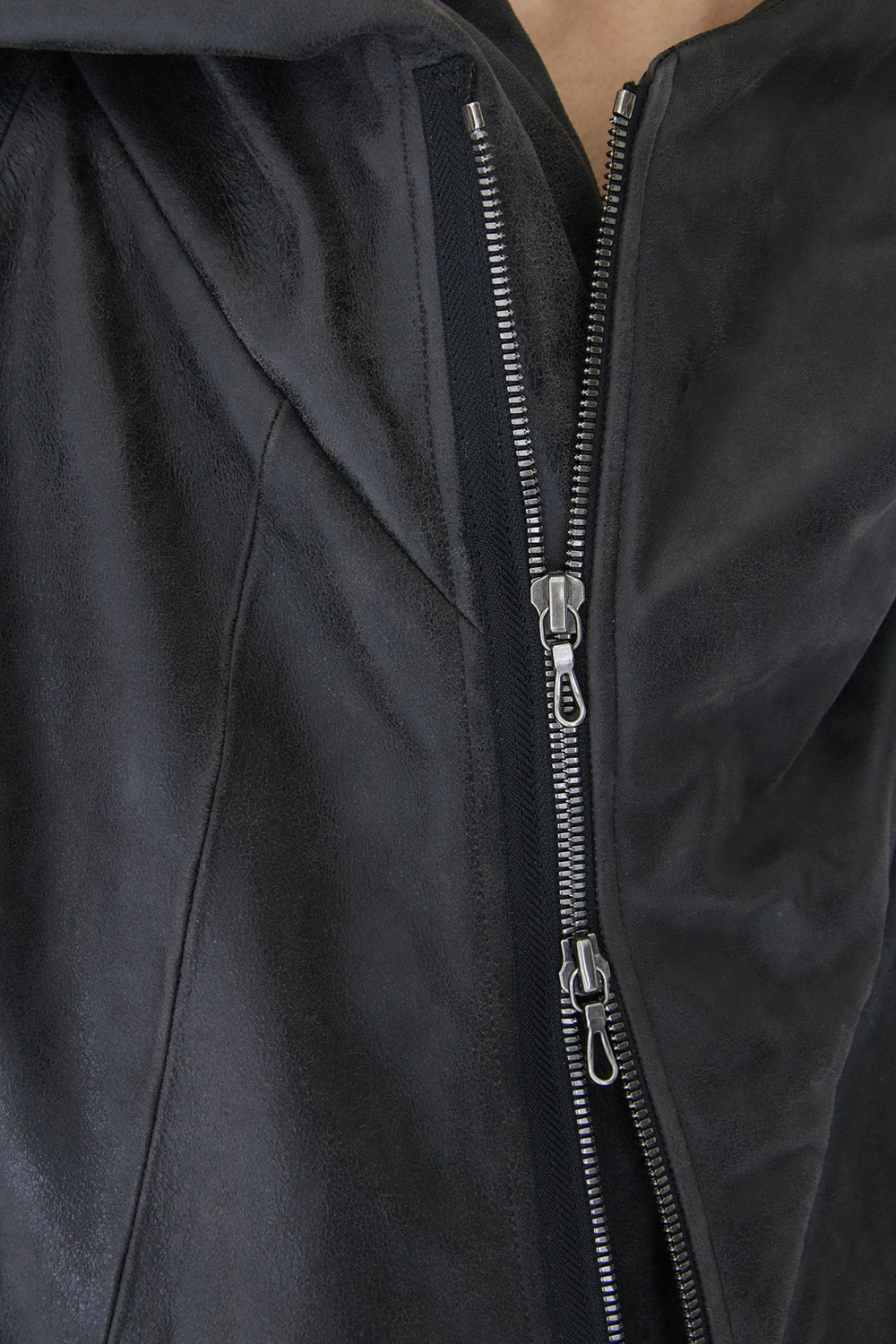 Geometric Hooded Jacket