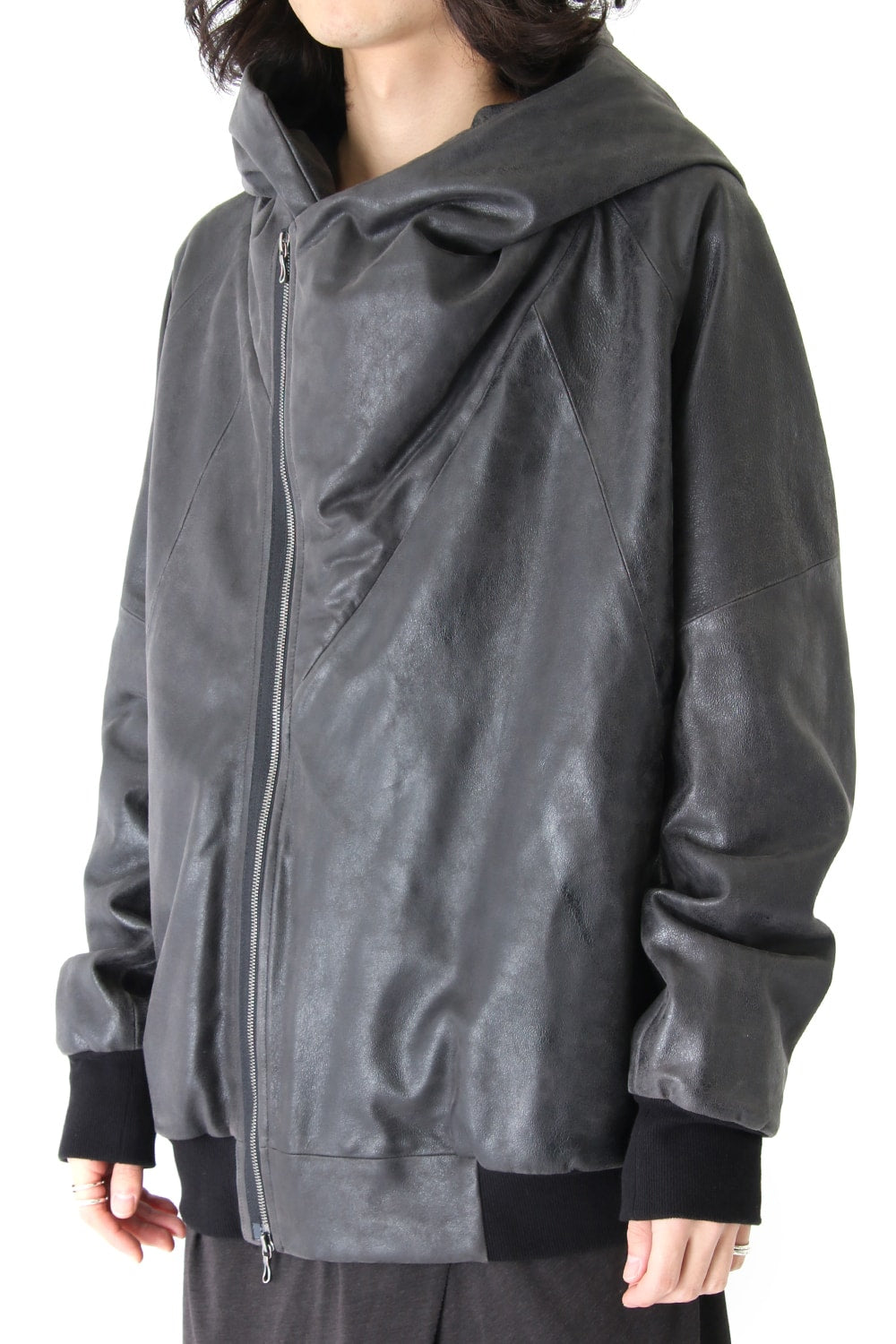 Geometric Hooded Jacket