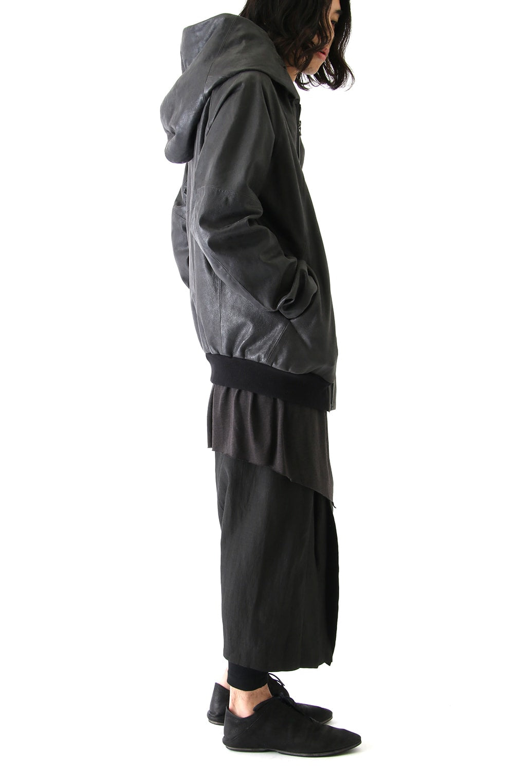 Geometric Hooded Jacket