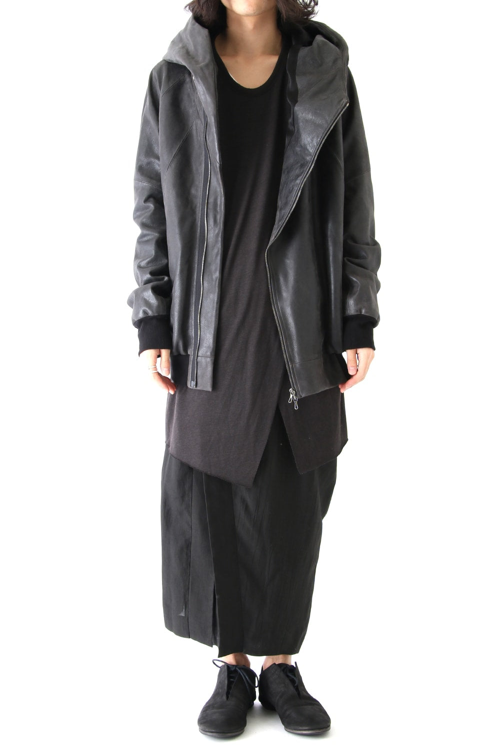 Geometric Hooded Jacket