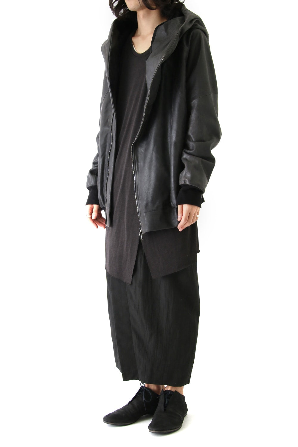 Geometric Hooded Jacket