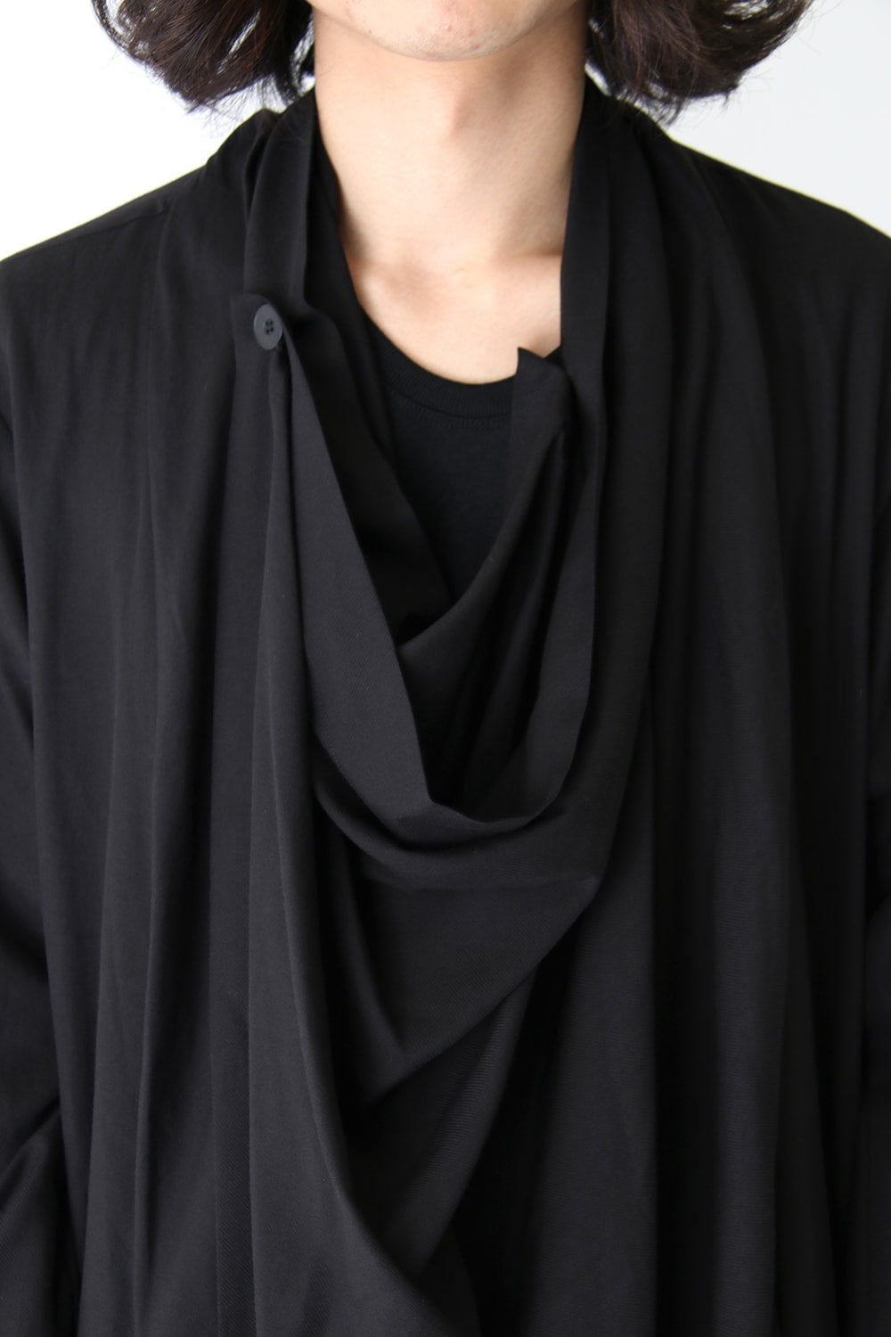 Draping Shirt Coat