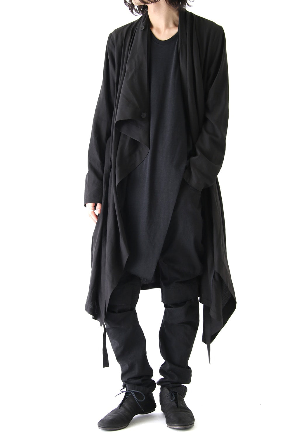 Draping Shirt Coat