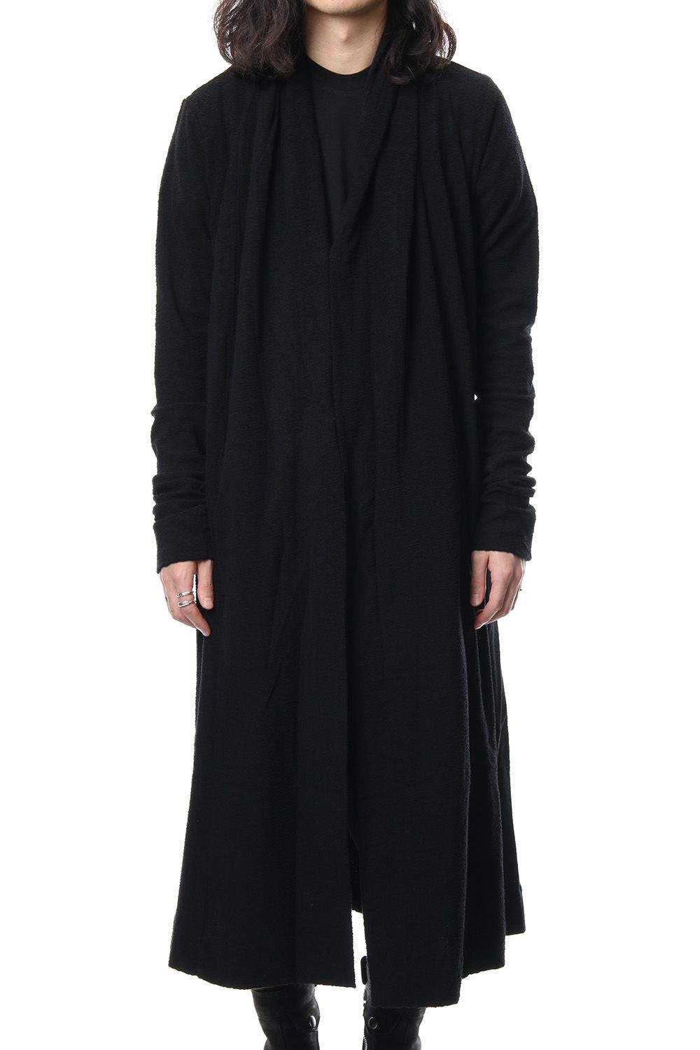 Shirring Long Cardigan