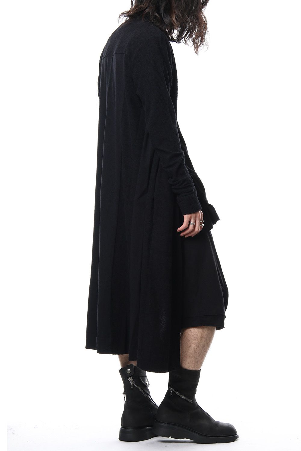 Shirring Long Cardigan