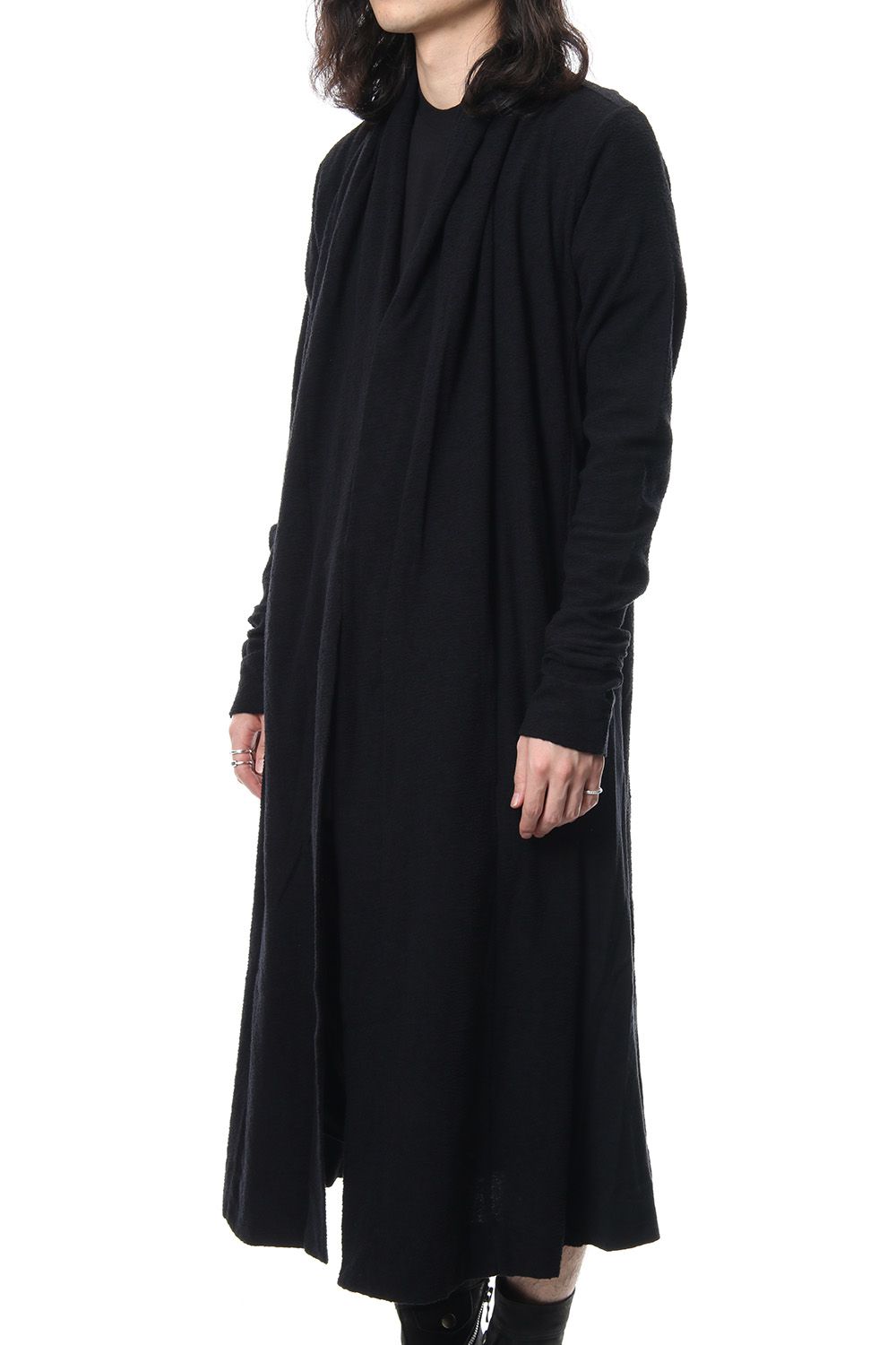 Shirring Long Cardigan