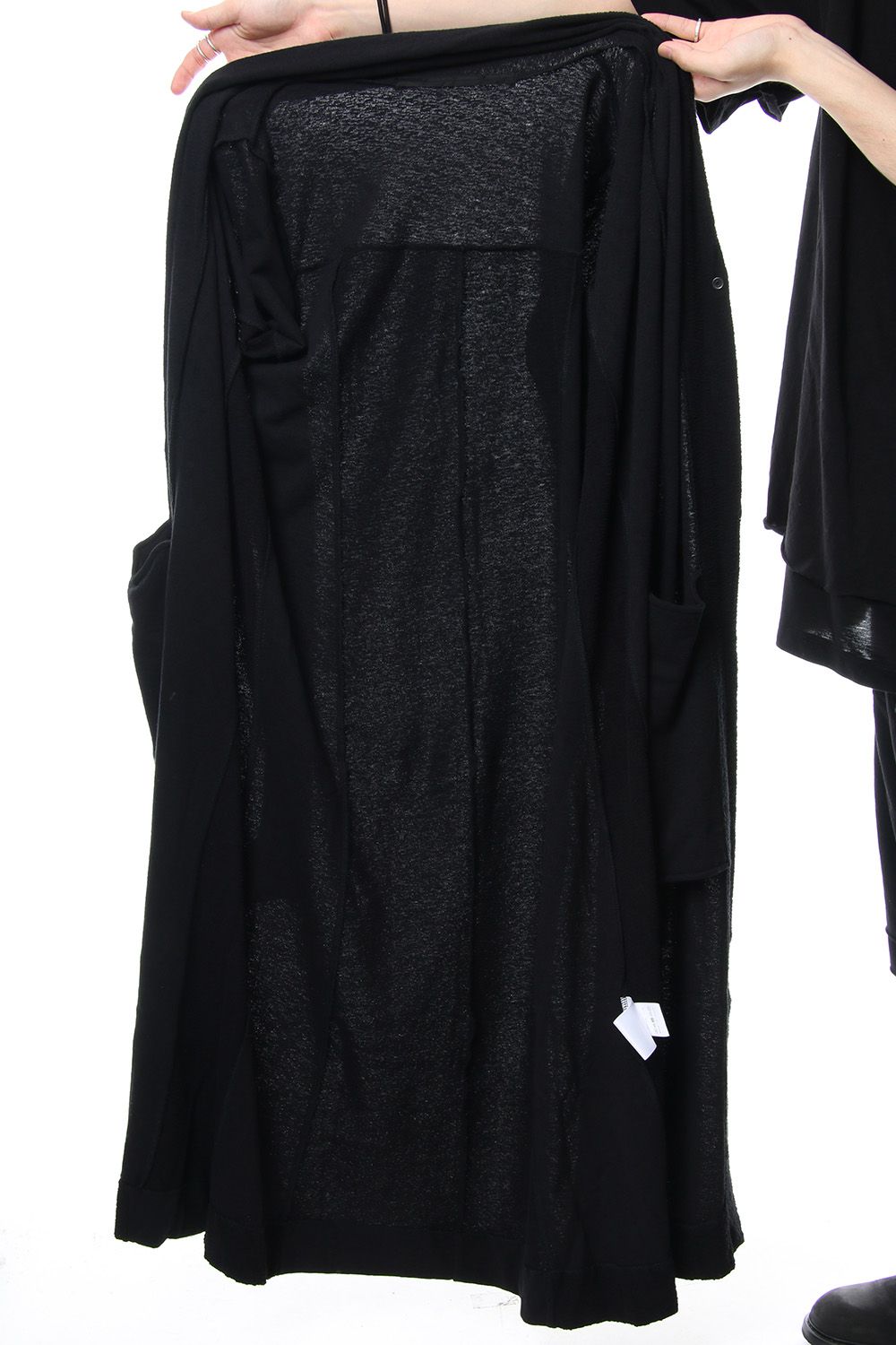 Shirring Long Cardigan