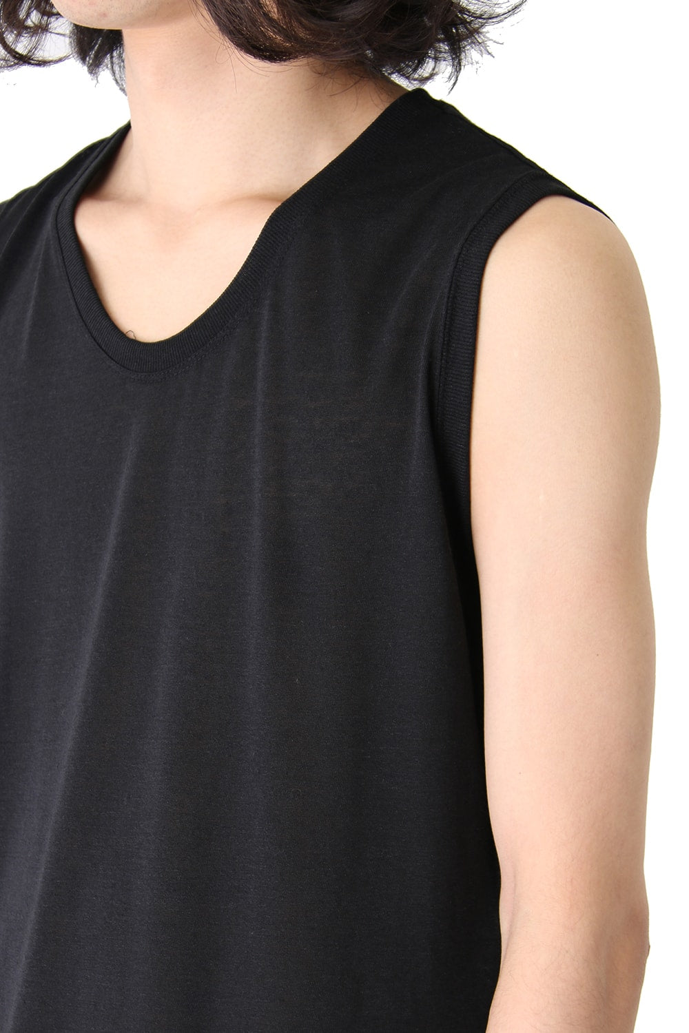 Shirring No Sleeve Cut & Sewn