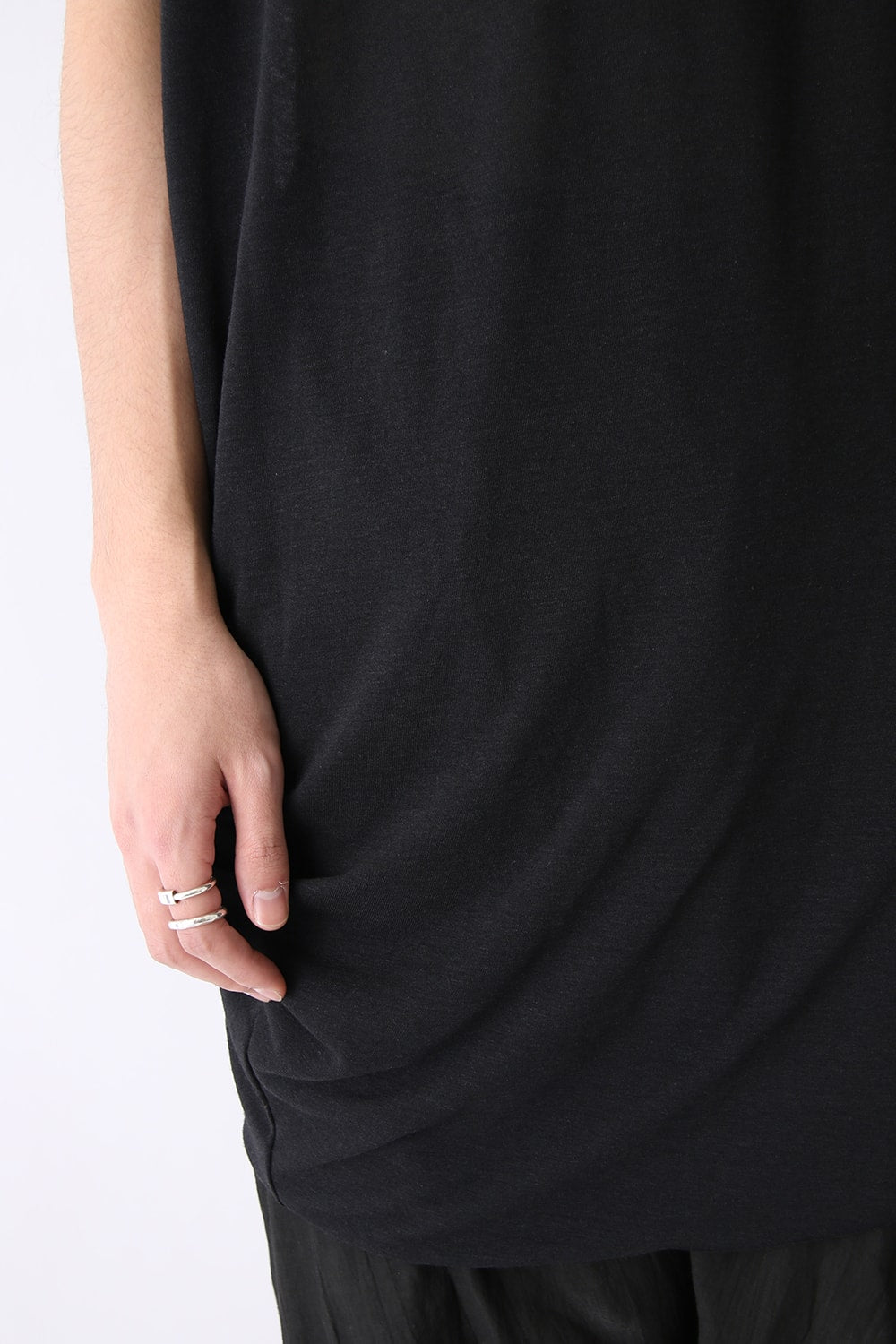 Shirring No Sleeve Cut & Sewn