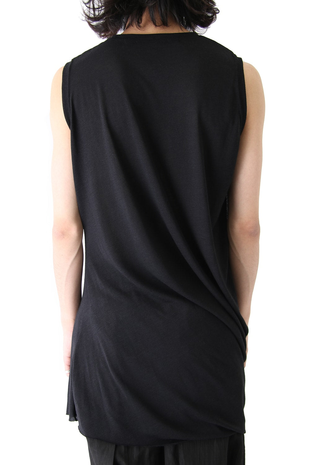 Shirring No Sleeve Cut & Sewn