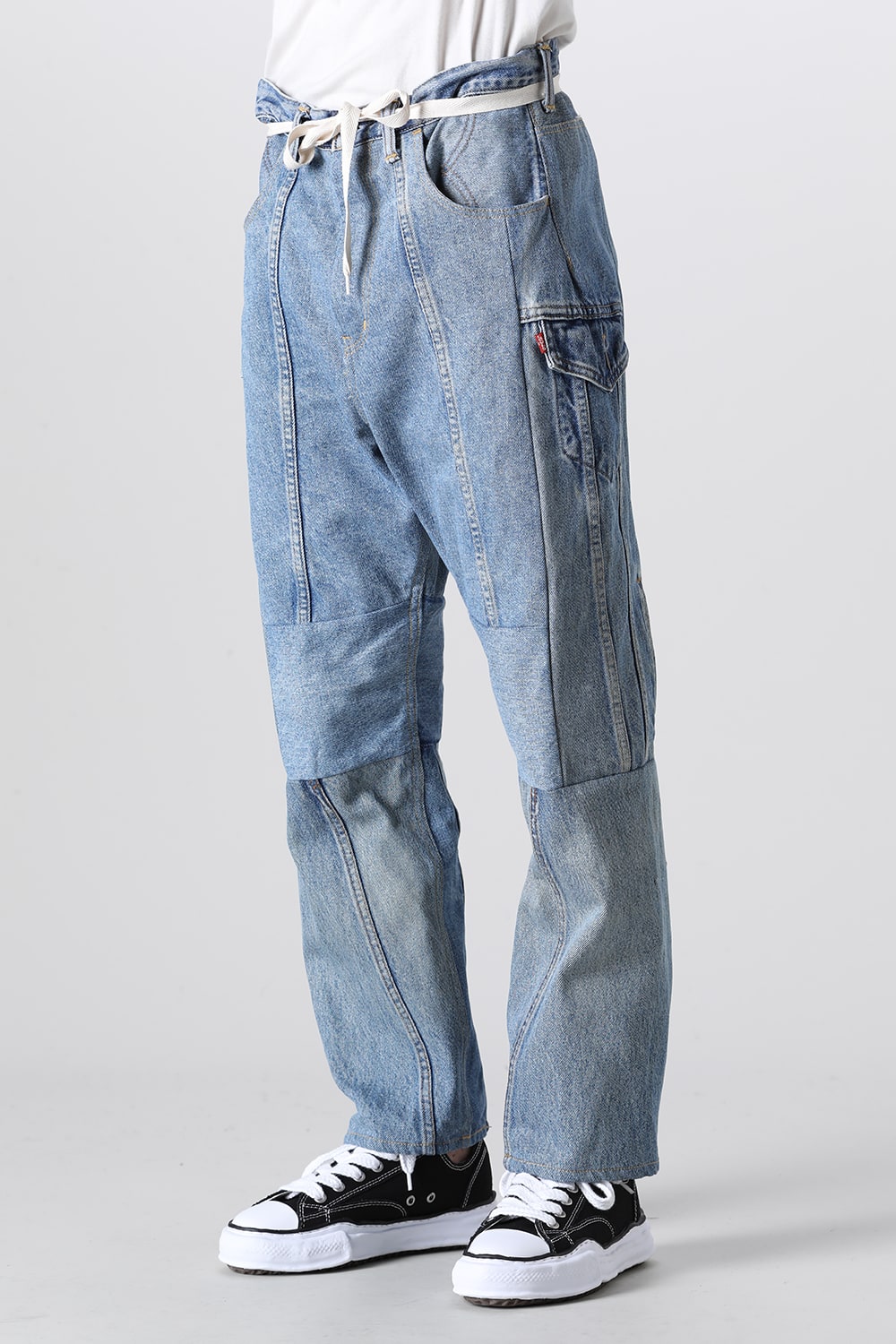 Denim Cargo Pants - M1