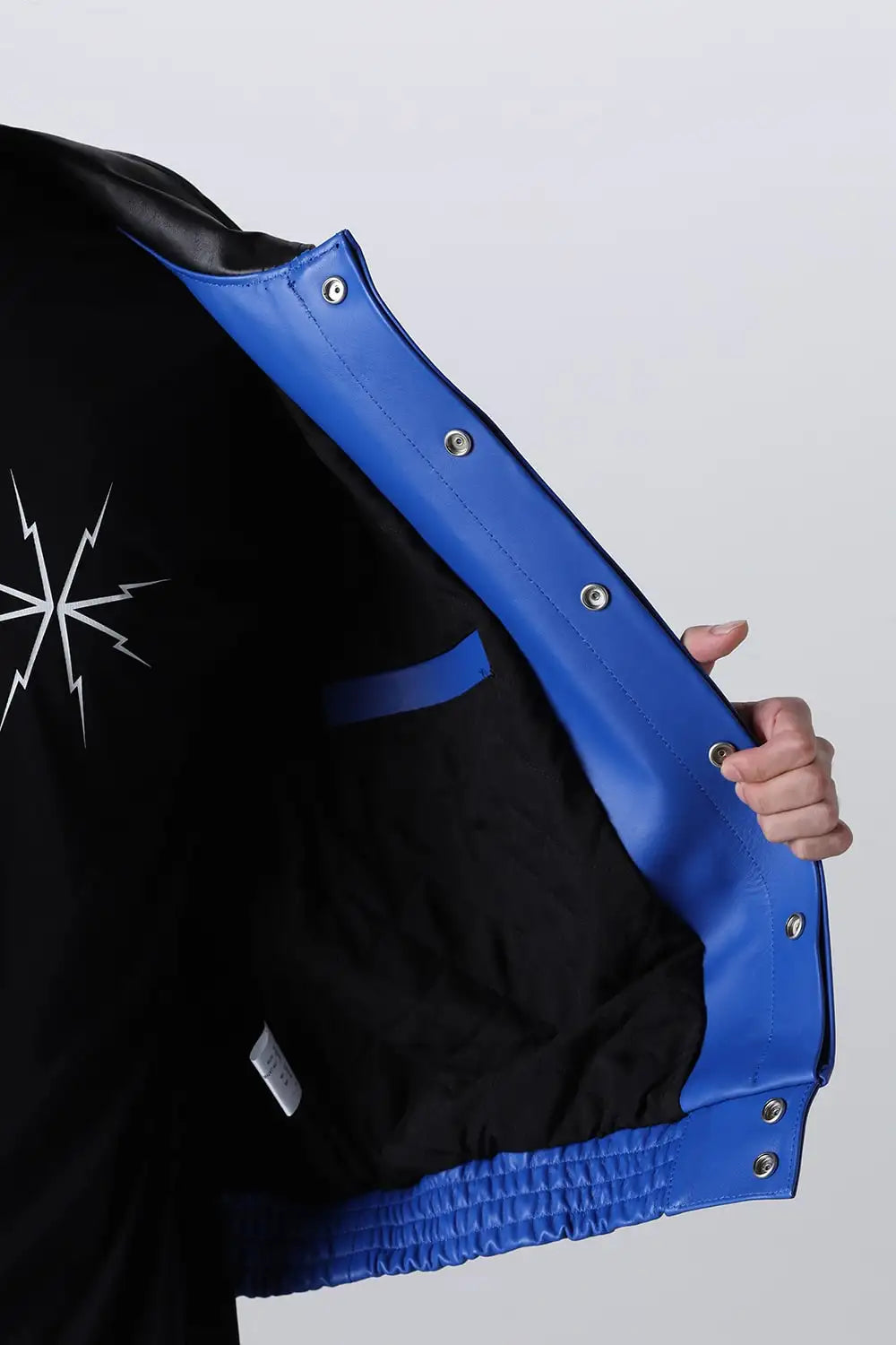 DENIM TEARS × SAINT Mxxxxxx HOLY GRAIL Varsity Jacket