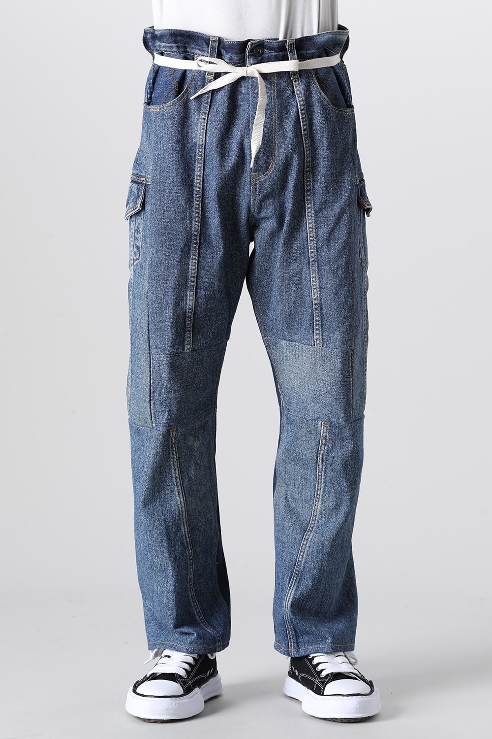 Denim Cargo Pants - L3