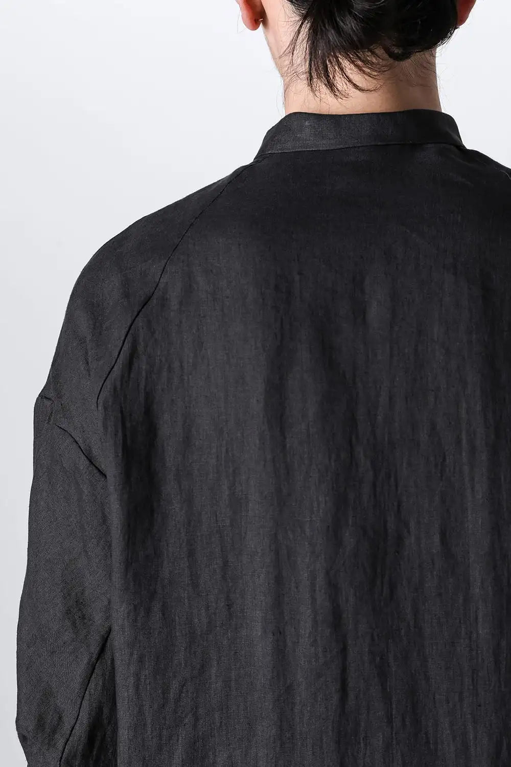 シャツ ルーズフィット ヘンプ Charcoal