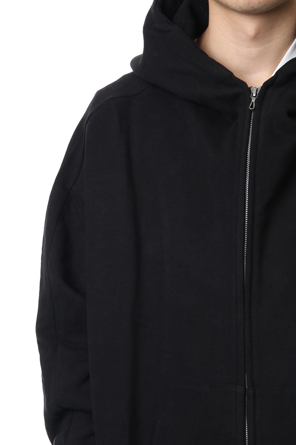 Combination Over Zip Up Hoodie