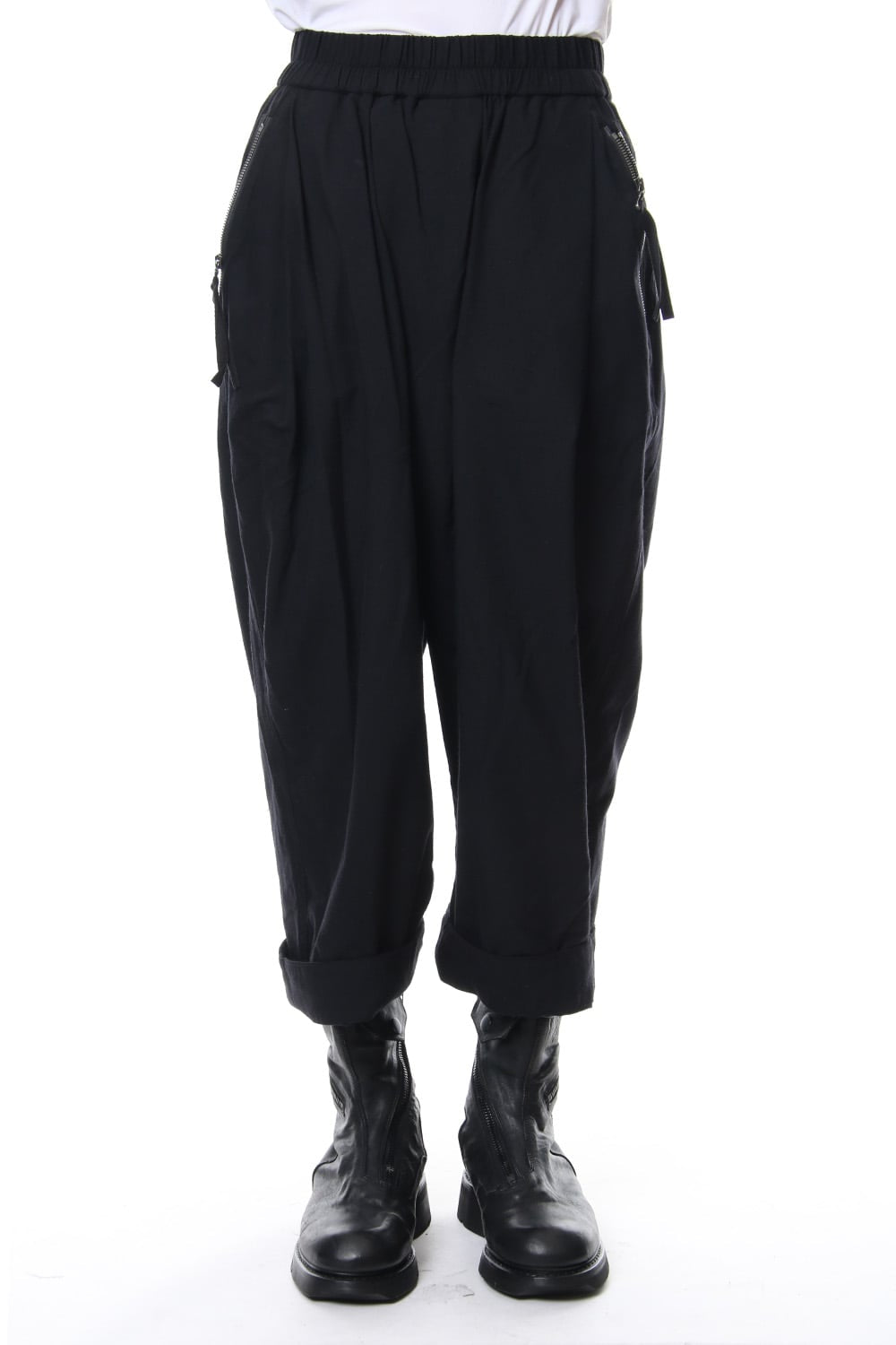 Cropped Buggy Pants