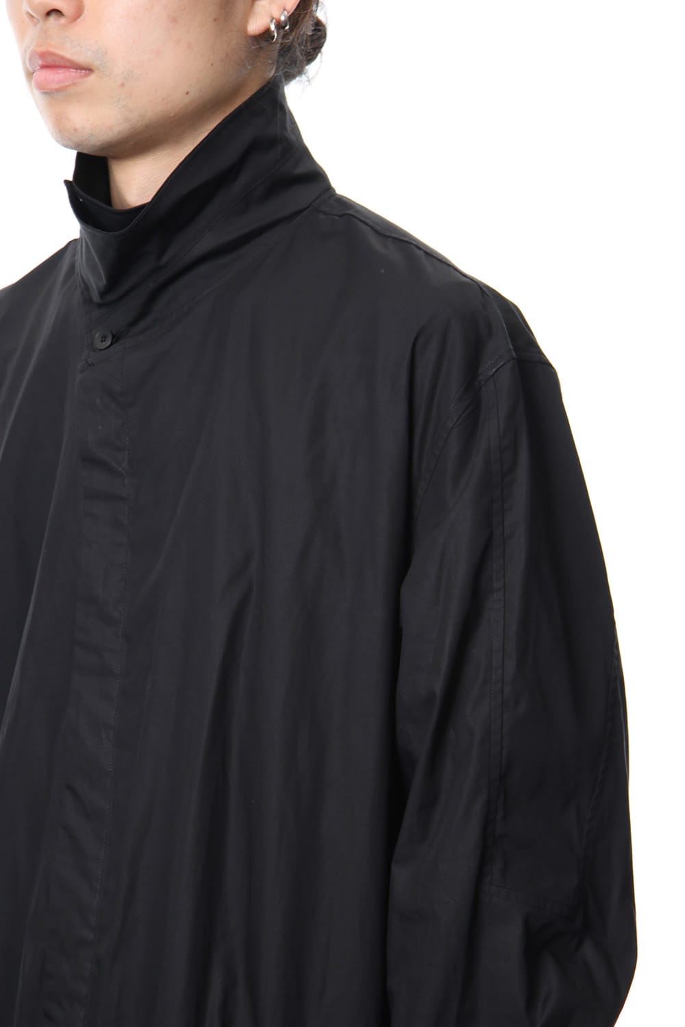 Covered Neck Long Shirt