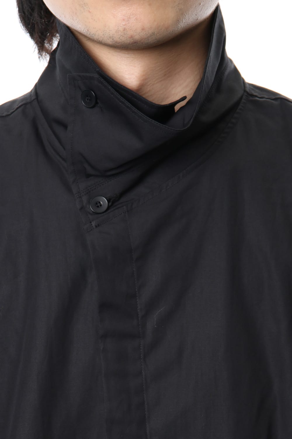 Covered Neck Long Shirt