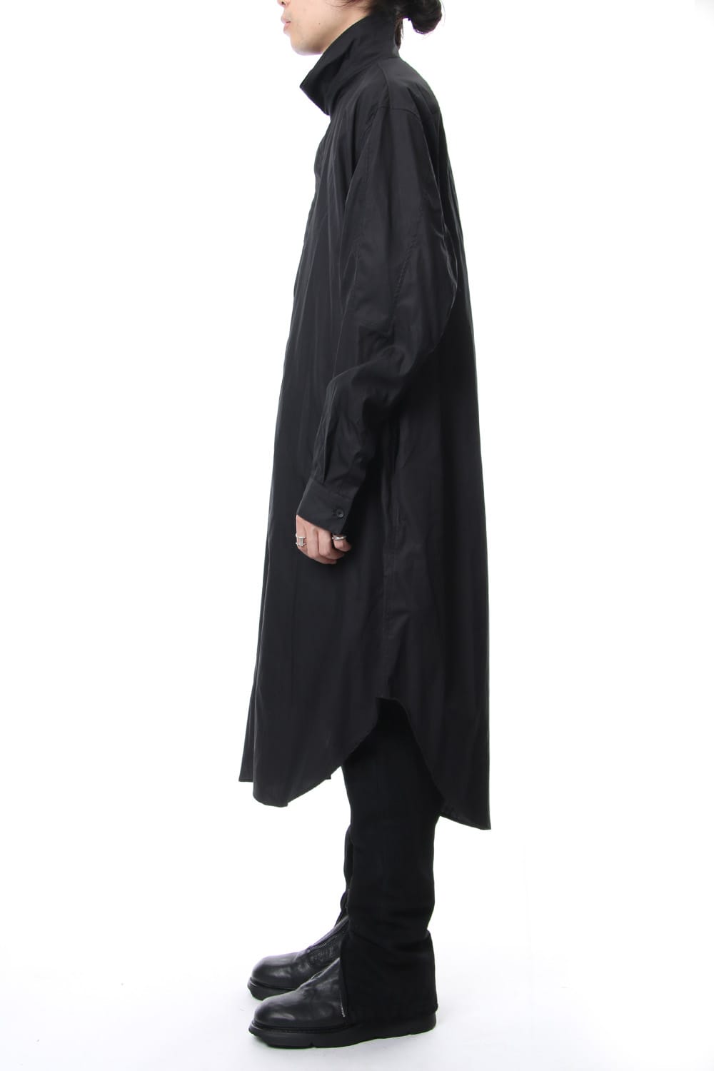 Covered Neck Long Shirt