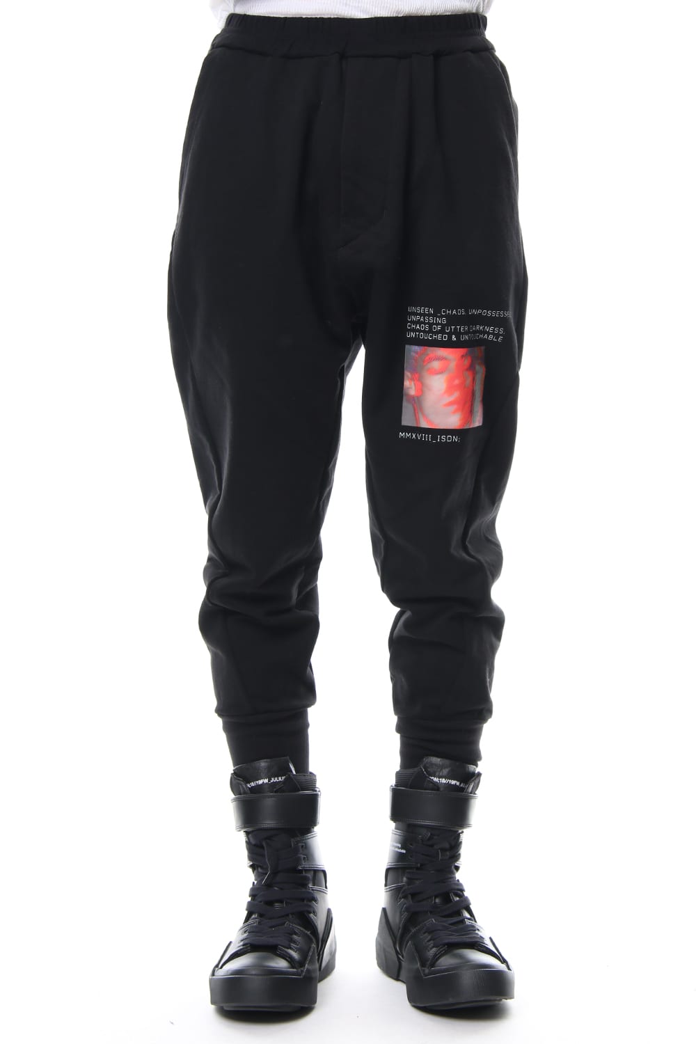 Limited print jogger pants