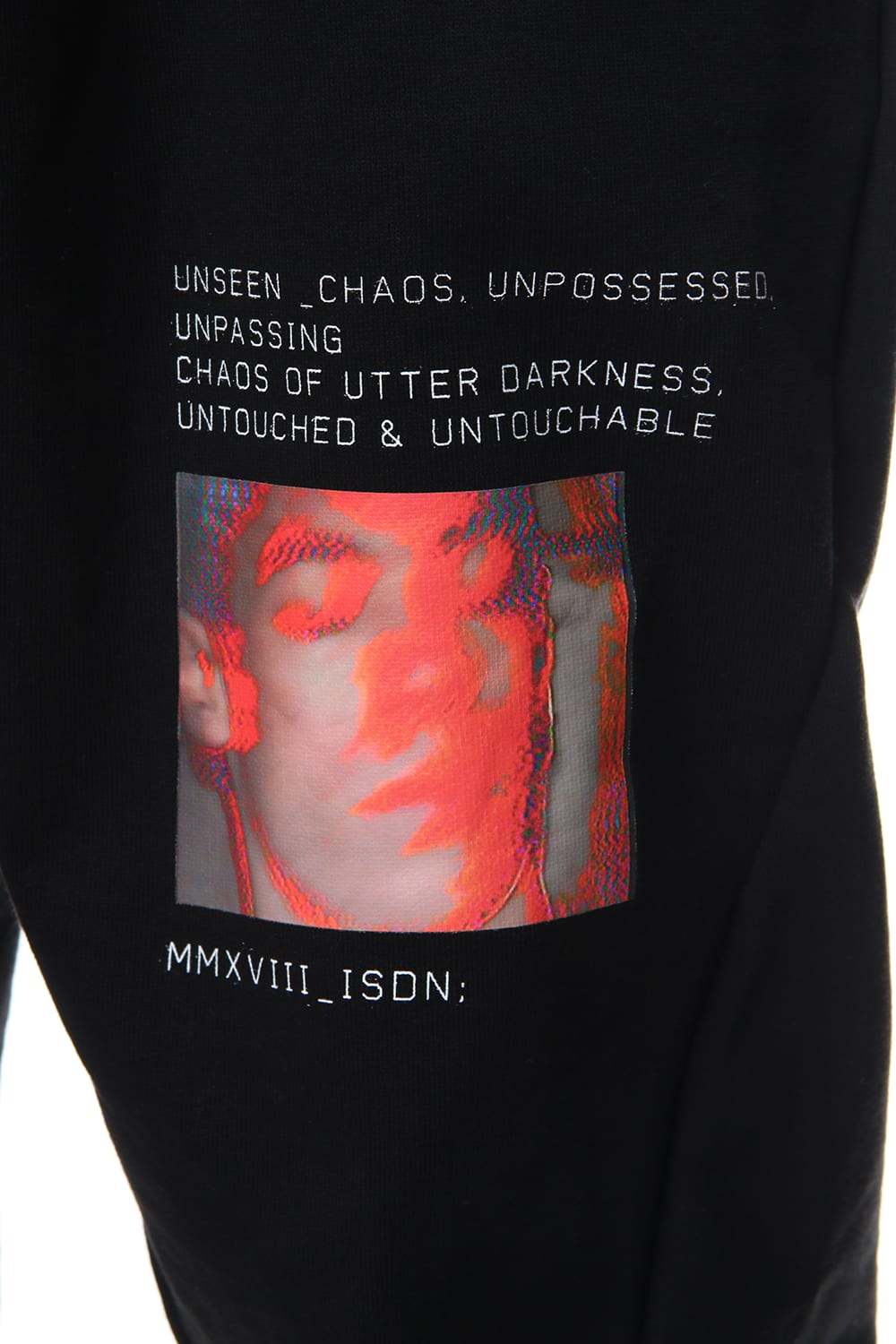 Limited print jogger pants