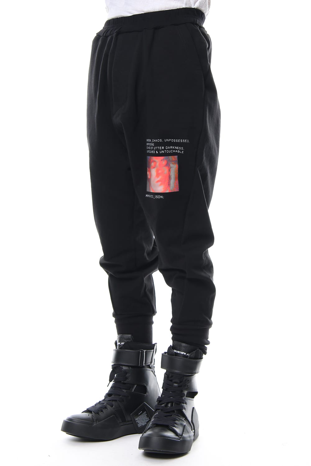 Limited print jogger pants